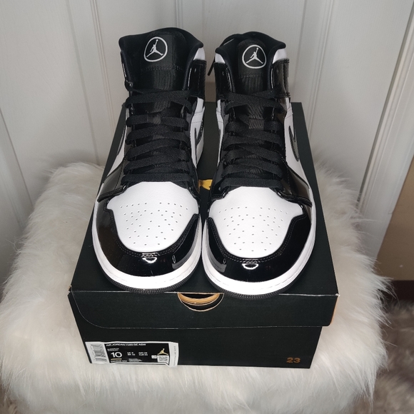 *SOLD*Jordan 1 "Carbon Fiber" Retro Mid Sz 11 & 13 - Picture 7 of 8